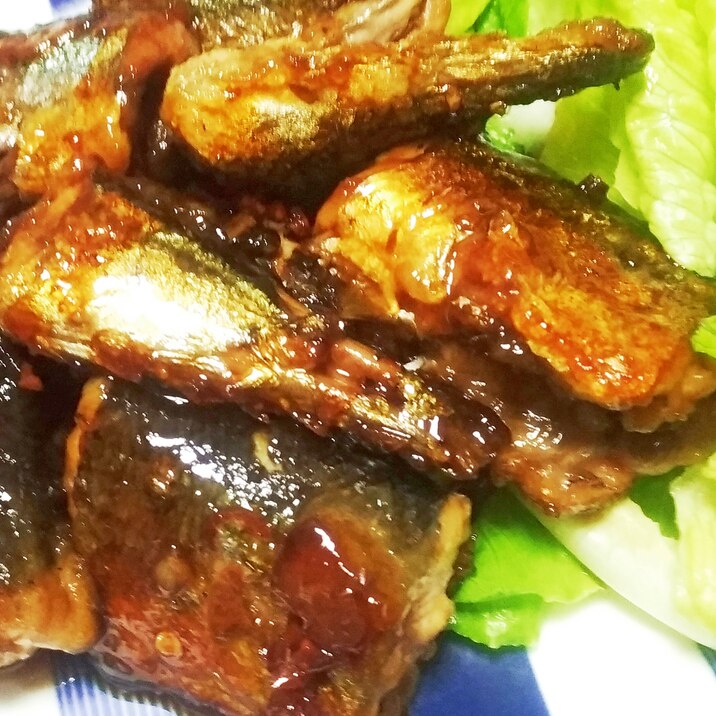 食欲そそる サンマのピリ辛照り焼き